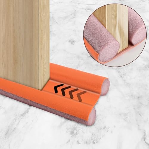 Black Door Draft Blocker 36 Inch Insulation Seal