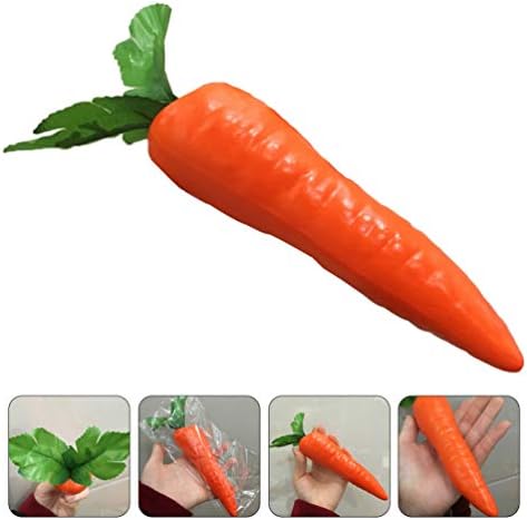 BESTOYARD 12pcs Artificial Carrots for Home Decor and Party