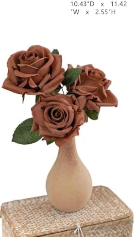 Exotic Dried Flower Bouquet Rose Box 16Pcs Artificial Flowers