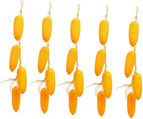 Cabilock Artificial Corn Decor for Farmhouse and Kitchen
