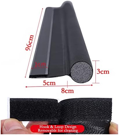 Jinghong Adjustable Door Draft Stopper Weather Stripping Door Sweep Insulator