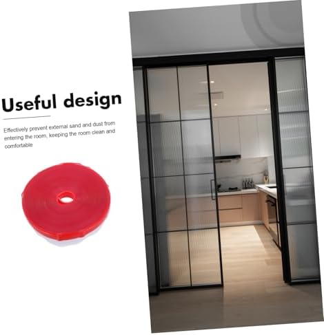 Homoyoyo Self-Adhesive Door Weatherstrip Seal Strip for Draft and Soundproofing