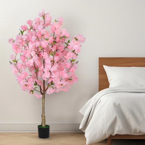 OUSHENG Artificial Cherry Blossom Tree 4FT