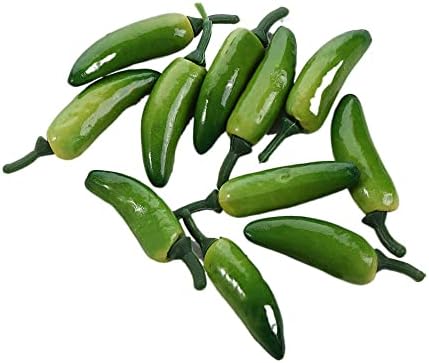 30 Pieces Artificial Chili Pepper Decor for Home Kitchen