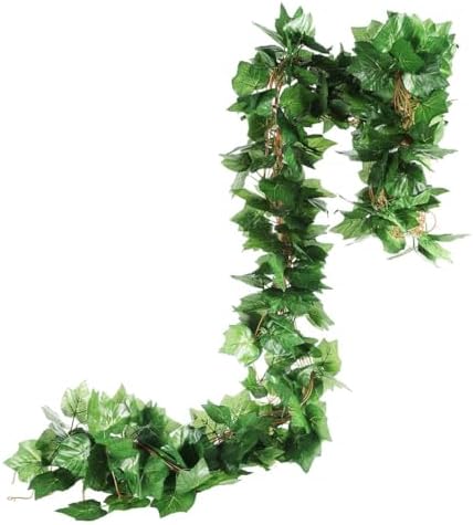 91 Foot 12 Strands Artificial Grape Vine Garland for Home Wedding Party