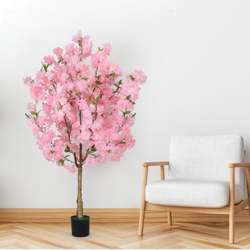 OUSHENG Artificial Cherry Blossom Tree 4FT