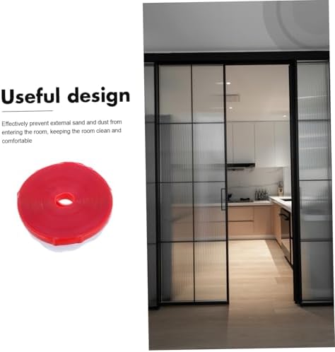 HOMSFOU Self-Adhesive Door Weather Stripping Seal Strip