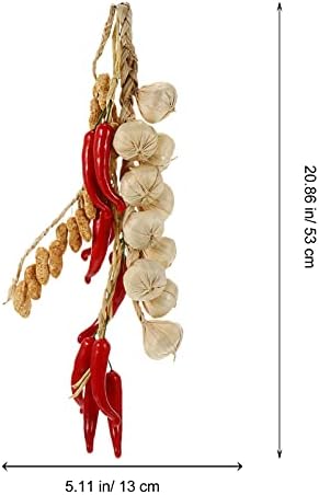 Garneck 3PCS Artificial Vegetable Decor Garland
