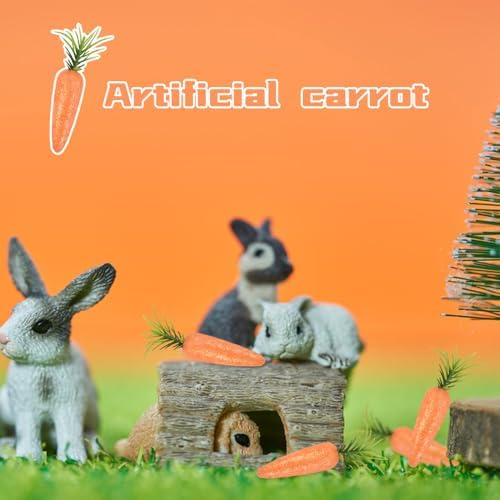 Artificial Mini Carrots 30PCS - Easter Decorations