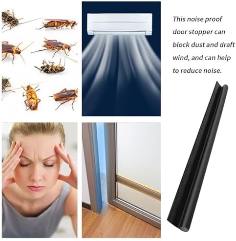 Under Door Draft Blocker Soundproofing Door Sweep 377 Inch Noise Reducer