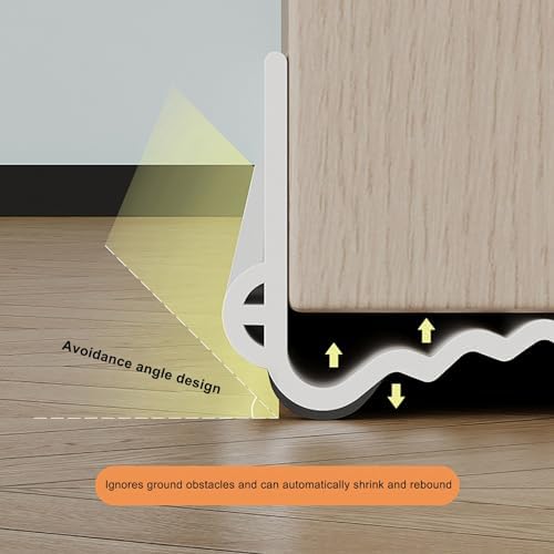 Valcatch Door Draft Stopper Adjustable Weather Stripping