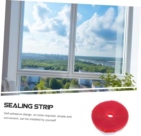 Homoyoyo Door Sealing Strip Soundproof Draft Stopper Wide Thick Self Adhesive