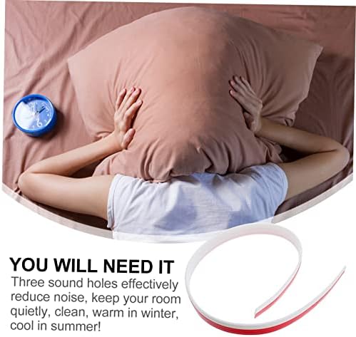 STOBOK 1 Piece Door Bottom Seal Strip for Soundproofing and Insulation