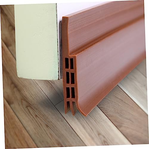 HOMSFOU Door Bottom Seal Strip Draft Stopper for Soundproofing and Insulation
