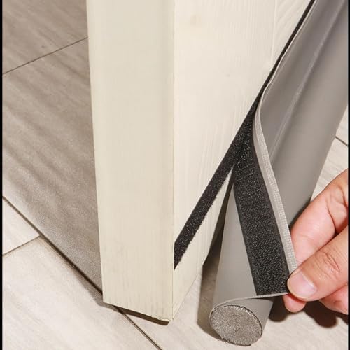 Door Draft Stopper 38 Inch Orange Weather Stripping Seal