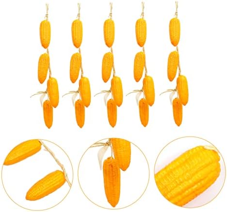 Cabilock Artificial Corn Decor for Farmhouse and Kitchen