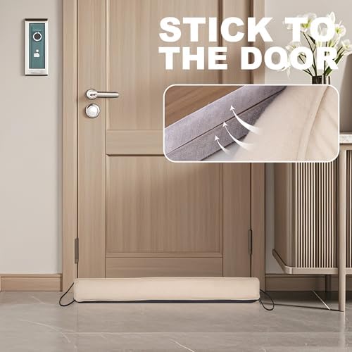 UUYUUY Door Draft Stopper Triangular Weighted Gap Filler