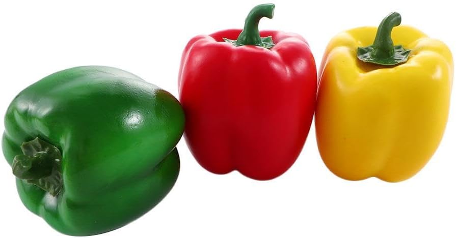 Artificial Bell Pepper Decoration for Home Kitchen