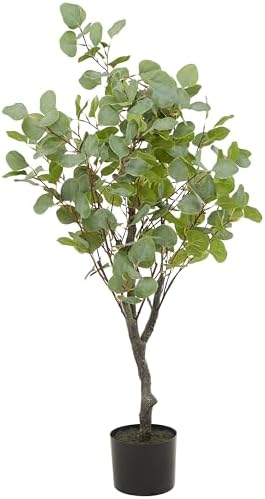 Deco 79 Faux Foliage Eucalyptus Artificial Tree 27x27x41 Green