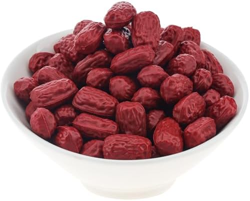 Gresorth 40pcs Lifelike Mini Jujube Artificial Decoration