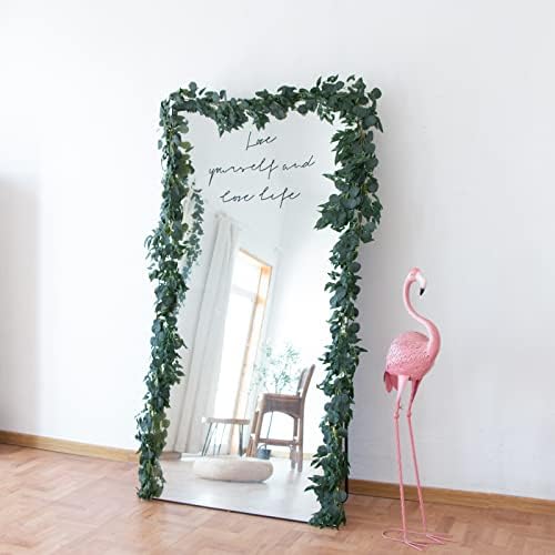 3Pcs Fake Eucalyptus Vines 65FT Silk Ivy Garland Artificial Plants