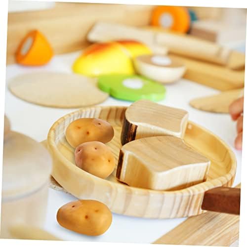 PRETYZOOM 20pc Mini Artificial Potato Decor Set