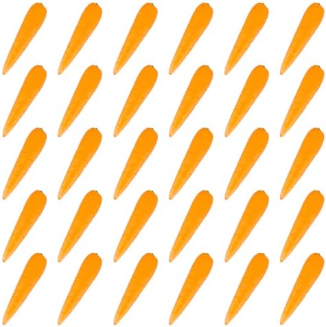 OLYCRAFT 30pcs Mini Artificial Carrots for Home Decor