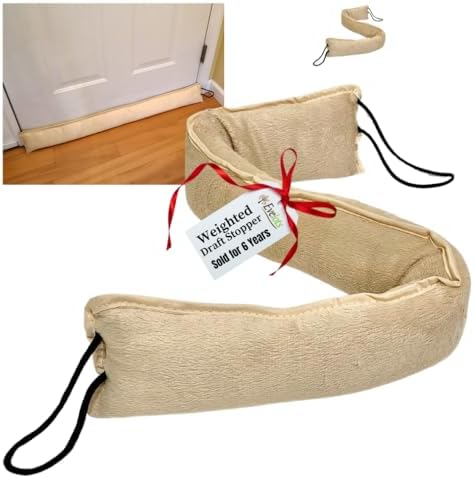 Evelots Draft Stopper 2 Pack - 36 Inch Door Insulation