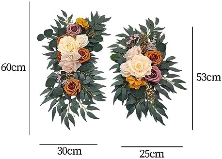 Artificial Flower Swag for Wedding Arch Decor