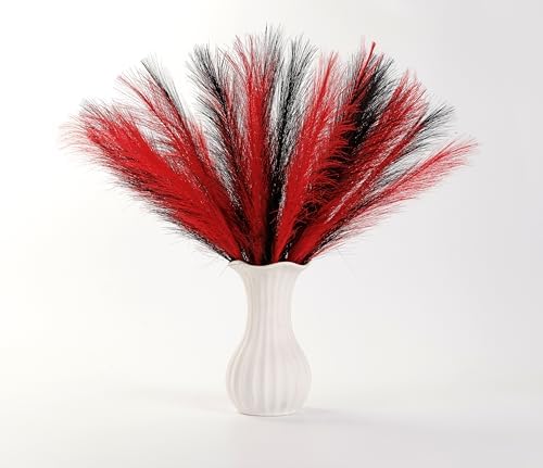 Acfruits Pampas Grass Halloween Decor 30 Pcs 17 Inch