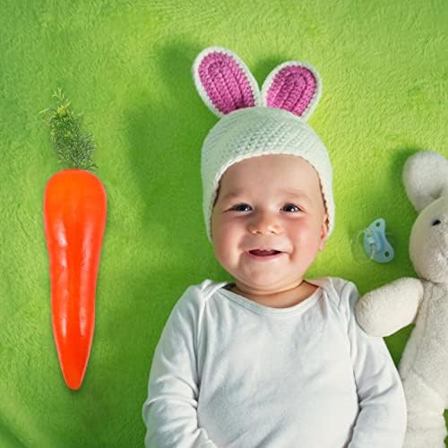 Jojofuny 3pcs Lifelike Artificial Easter Carrots