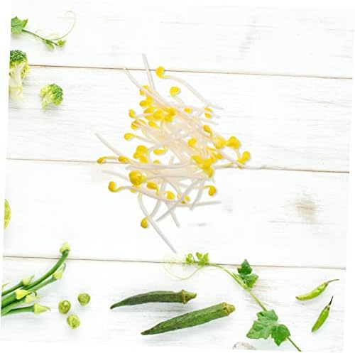Luxshiny 50pcs Realistic Artificial Bean Sprout Decor