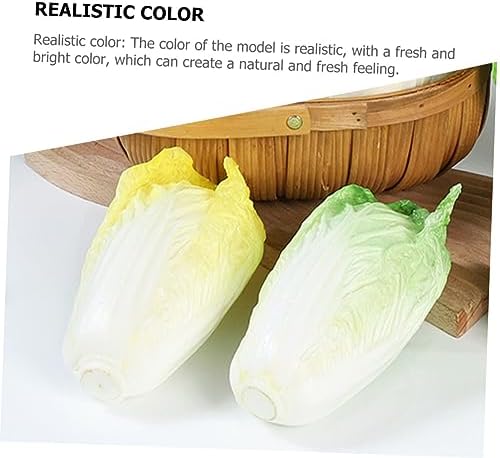 Realistic Artificial Chinese Cabbage Kitchen Decor Ornament