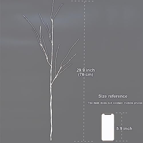10PCS White Artificial Branches Curly Willow for Vases