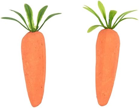 Juvale Foam Baby Carrots - 100 Pack 26in Orange Green