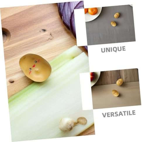 PRETYZOOM 36pcs Mini Artificial Potatoes for Decor and Photography