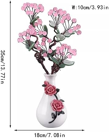 Artificial Jade Tree Decor Entrance Home Office Gift