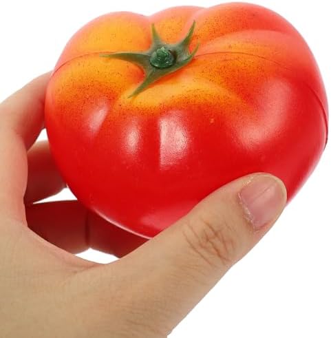 DECHOUS 4Pcs Artificial Tomatoes for Home Kitchen Decor