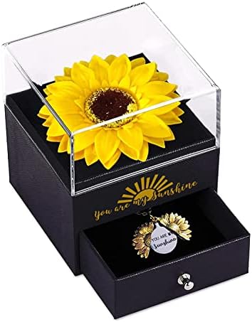 You Are My Sunshine Necklace Gift Box