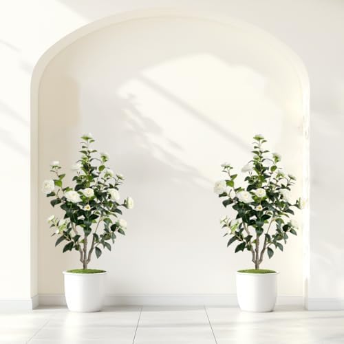 Artificial Camellia Tree 34ft White