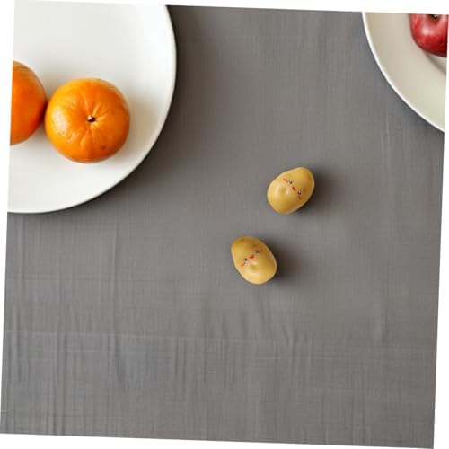 PRETYZOOM 36pcs Mini Artificial Potatoes for Decor and Photography