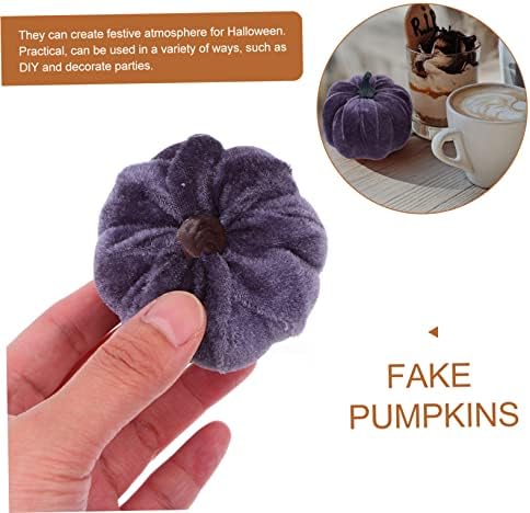 5pcs Flannel Foam Halloween Pumpkins Decor