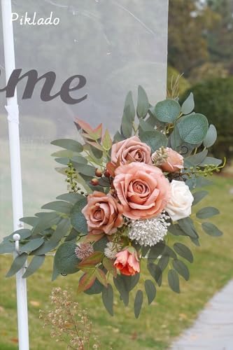Faux Flower Swag Set of 2 for Wedding Welcome Signs 1