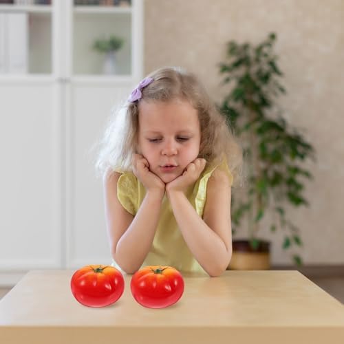 DECHOUS 4Pcs Artificial Tomatoes for Home Kitchen Decor
