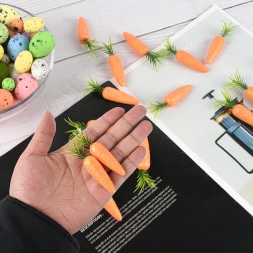Artificial Mini Carrots 30PCS - Easter Decorations