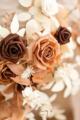 Lings Moment 2PCS Artificial Floral Swags Centerpieces