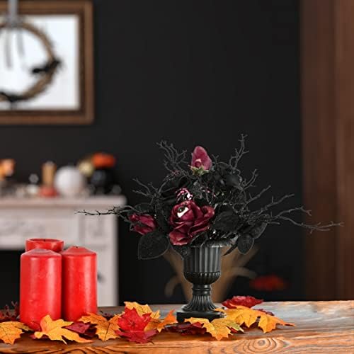 National Tree Company Artificial Halloween Tree with Black Urn