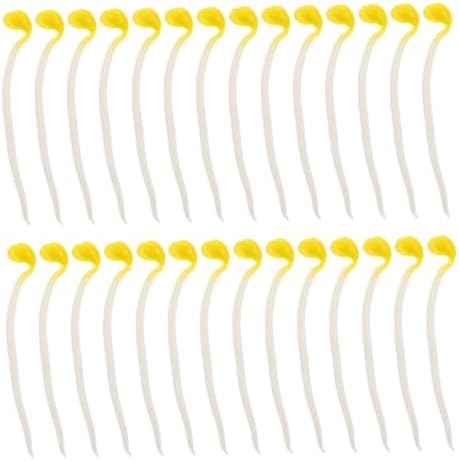 Luxshiny 50pcs Realistic Artificial Bean Sprout Decor