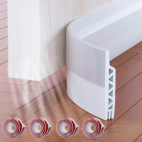 MCOTOP Door Draft Stopper 4 Pack Weather Stripping Noise Blocker