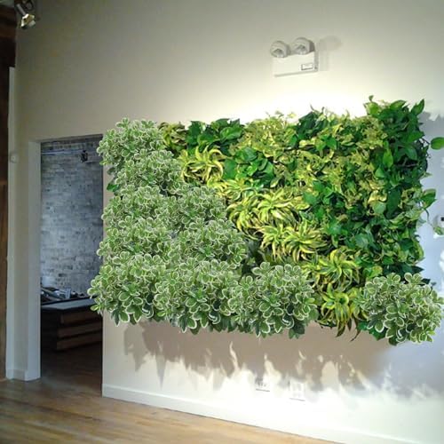 GTIDEA Artificial Shrubs Real Touch Silk Plants 2pcs